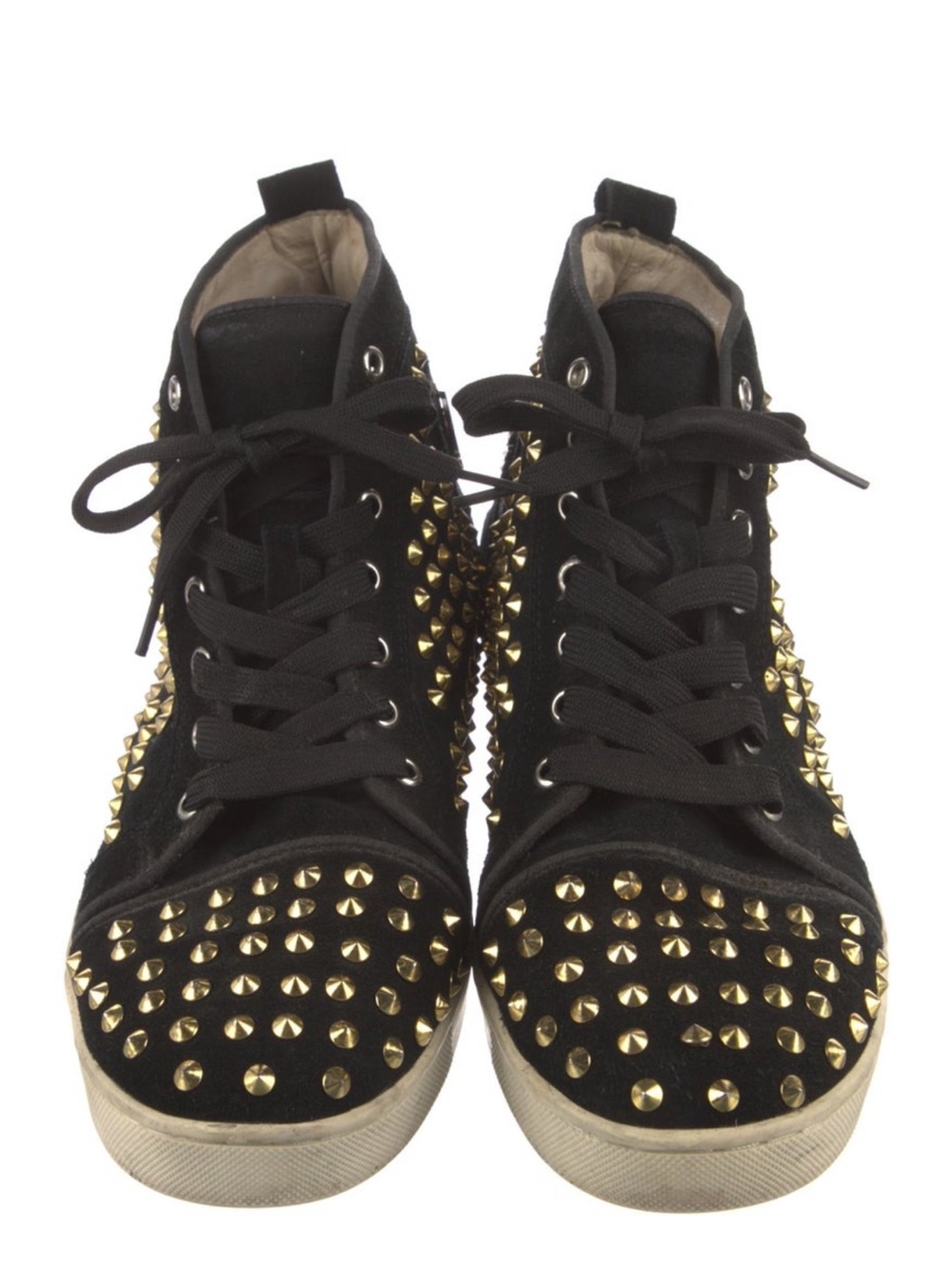Christian Louboutin
Spike Accents Suede Sneakers